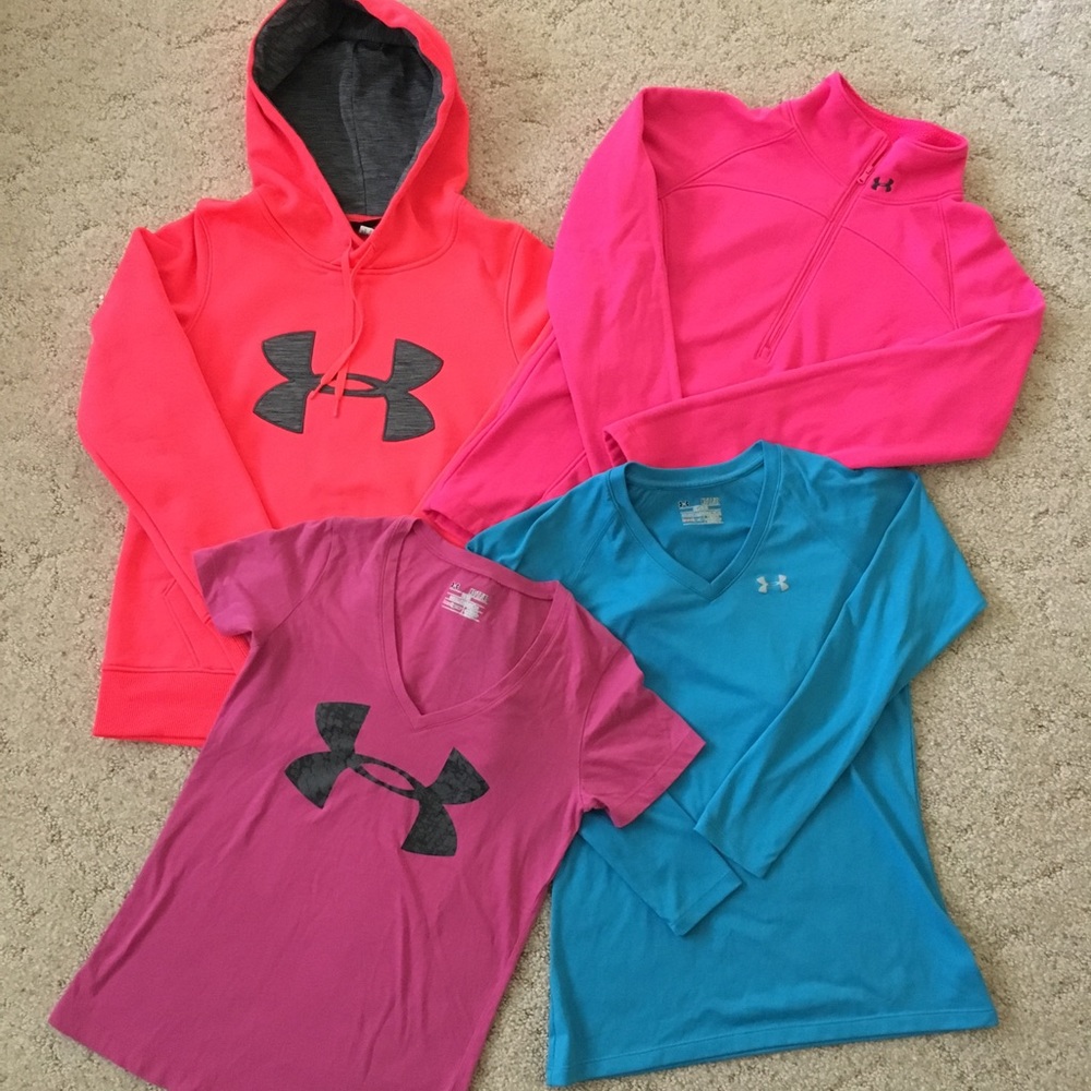 Lot Of 4 Women’s Under Armour Clothing